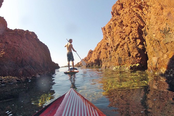 Stand-Up Paddle & Snorkeling with Local Guide near Nice - Getting comfortable on the board