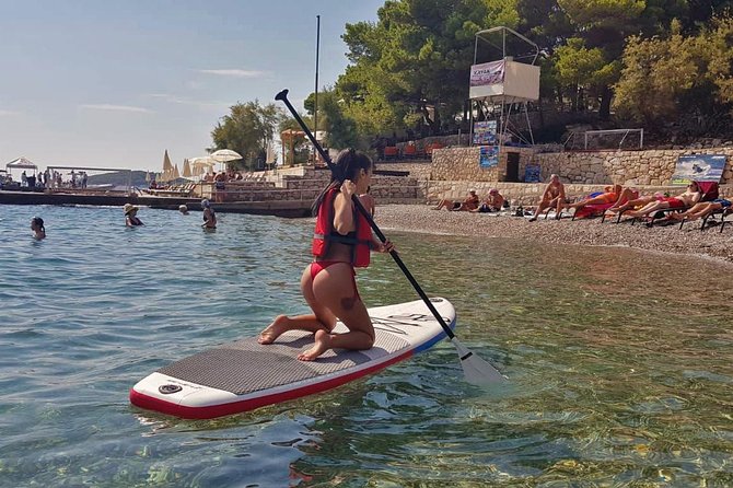 Stand Up Paddle (SUP) board rental - Crossing to the Pakleni Islands