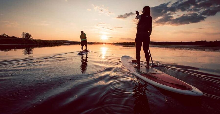 STAND UP paddle surf - Three hours of quiet movement on the water