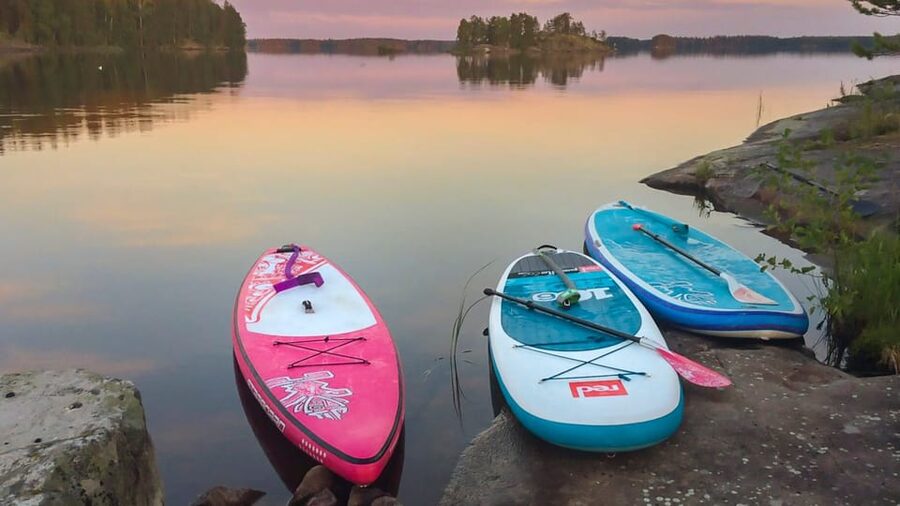 STAND UP paddle surf - Learning to stand before heading out