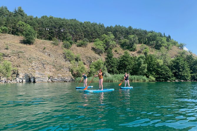 Stand up Paddle Tour in Lake Ohrid - Snacks, swimming, and the small comforts