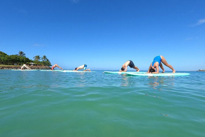 Stand-Up Paddle Yoga - Weather and water conditions can change the plan
