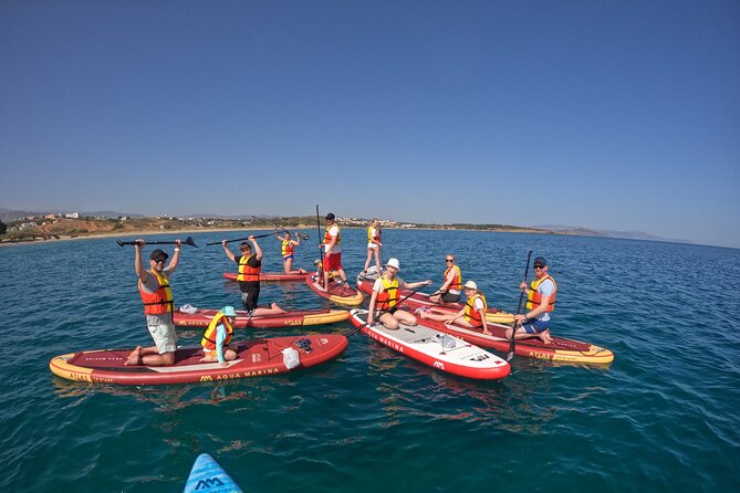 Stand-up Paddleboard Lazareta Experience Chania Crete (tour) - Lazareta’s beaches, history, and clear water