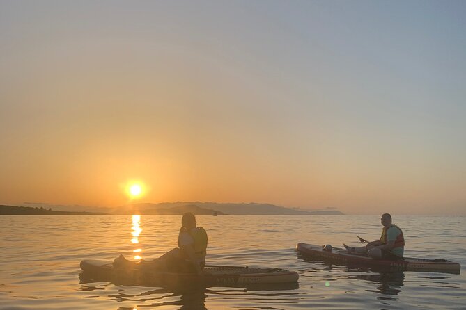 Stand-up Paddleboard Sunset Experience Chania Crete (tour) - A possible stop at Lazarenta