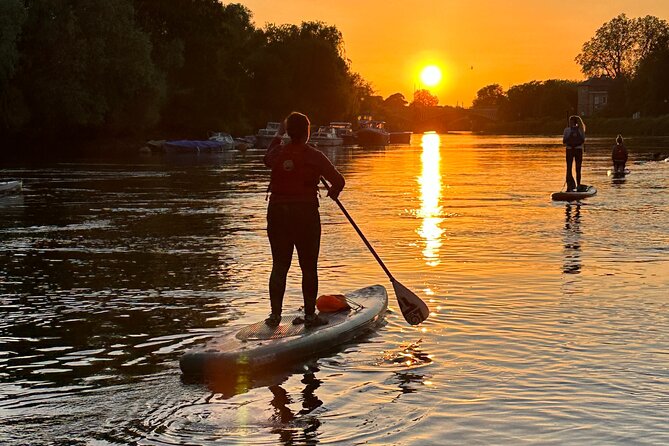 Stand up Paddleboarding on the beautiful Thames at Richmond - Your first minutes on the Thames