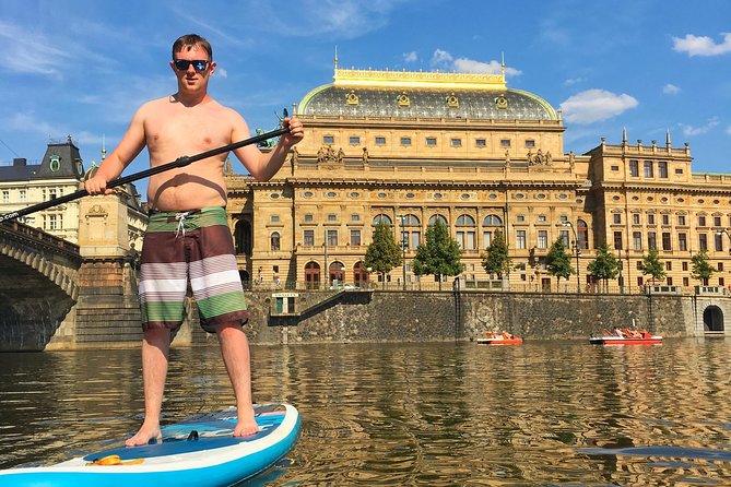 Stand-Up Paddleboarding on the Vltava River in Prague - Why the Vltava is a fine place to paddle