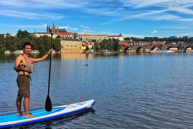 Stand-Up Paddleboarding on the Vltava River in Prague - What the $59.13 price really covers