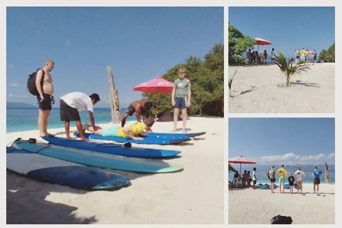 Sunny Surf School Gili Trawangan - The first water session and the break