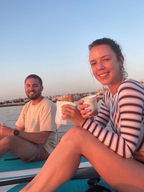 Sunrise in SUP with breakfast on board and private lesson - Waiting for the sun with breakfast at sea