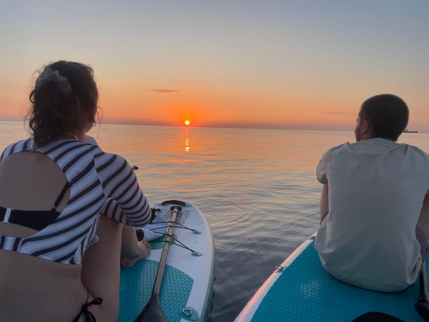 Sunrise in SUP with breakfast on board and private lesson - What the $81 price really covers