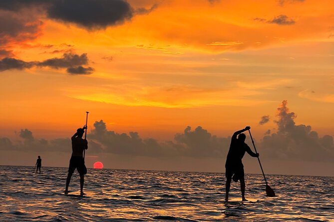 Sunrise Stand Up Paddle activity on a privileged beach. - Starting before sunrise at Puerto Cancún