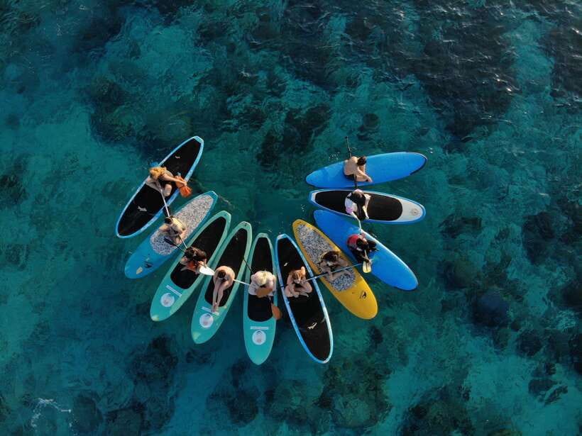 Sunrise Stand Up Paddle Board With DRONE SHOOT - Meeting at the front of the mart