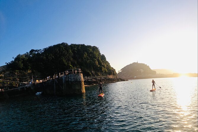 Sunrise SUP tour & breakfast - Private stand up paddle boarding experience - Paddling toward Santa Clara Island