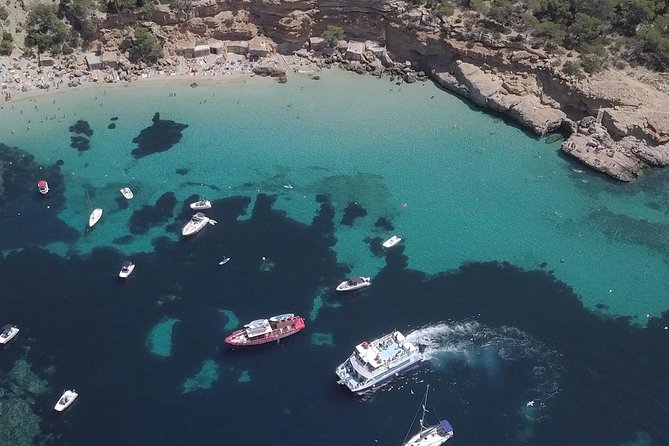 Sunset Beach Hopping Cruise, Cala Comte and Cala Bassa, SUP and snorkelling - Optional coves, Cala Tarida, and Cala Salada
