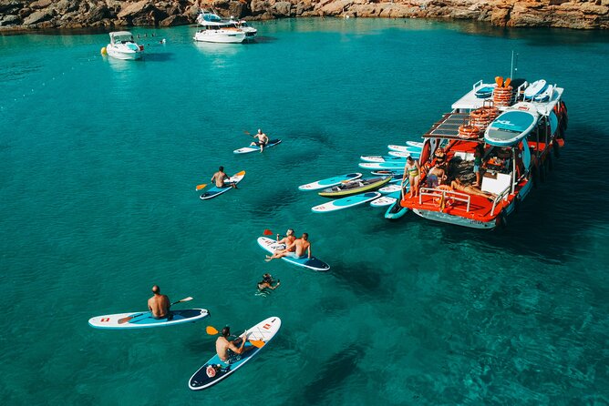 Sunset Beach Tour 3 HS all Inclusive ( Paddle boards , Kayaks & Snorkeling) - What the three-hour Ibiza boat trip is really like