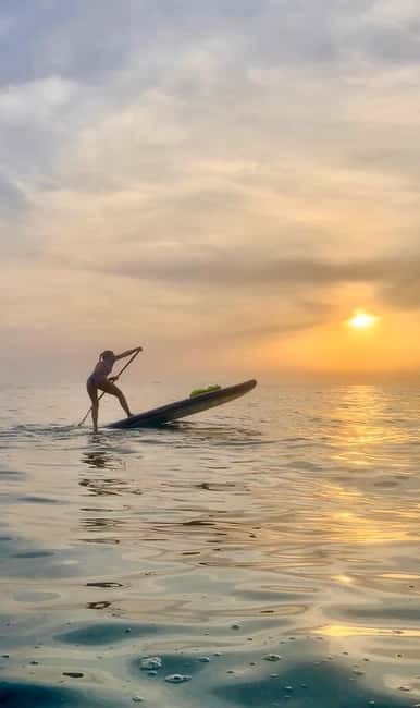 Sunset kayak/Sup tour - Lukova tiny caves and Secret beaches - Why Lukova works so well at sunset