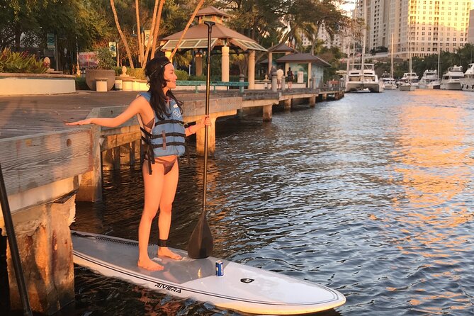 Sunset on Paddleboard Experience in Las Olas Fort Lauderdale - Key points at a glance