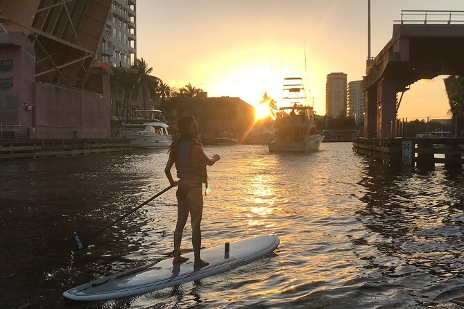 Sunset on Paddleboard Experience in Las Olas Fort Lauderdale - Stop 1: Riverside Miami and the first stretch of river