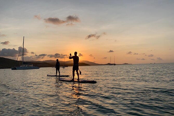 Sunset Stand Up Paddleboard (SUP) Tour in Koh Samui - The first lesson: getting comfortable on the board