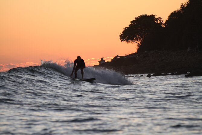 Sunset Surfing Trip to Secluded Beach with Certified Instructors - Theory first, then dry practice