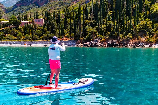 SUP and Snorkeling Experience in Kardamyli - Along the cliffs, coves, and turquoise water