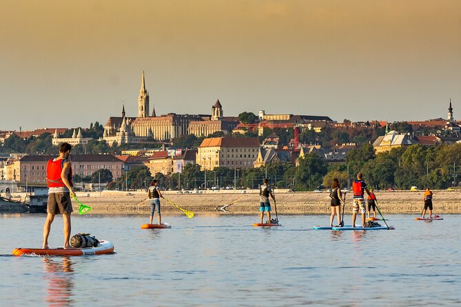SUP Budapest: Sunset tour - A quiet start from Római part