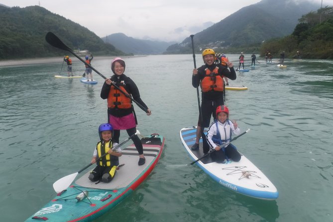 SUP downriver tour at Niyodo river - Equipment and what the included gear means for you
