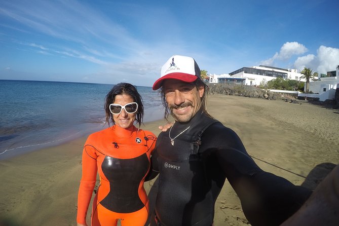Sup Experiences in the ocean - Yoga on a floating board in Lanzarote