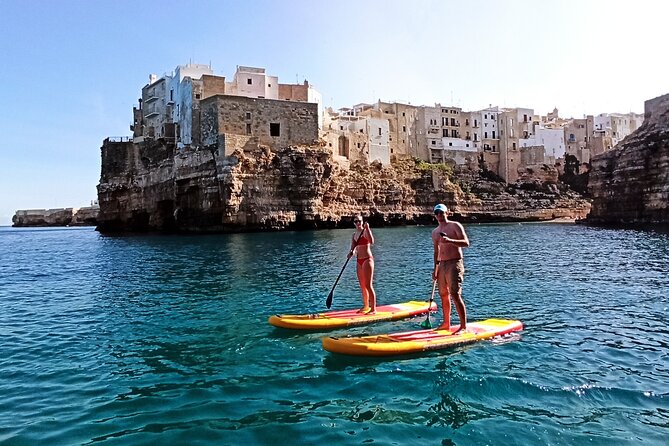 SUP in Polignano : Guided Excursions or Free Hire - What the beginner lesson is really like