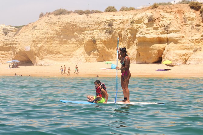 SUP - Stand Up Paddle Algarve Adventure - Learning to stand without rushing