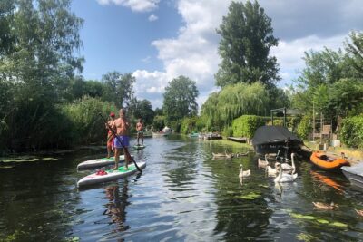SUP Stand Up Paddle Tour in Berlin with Guide