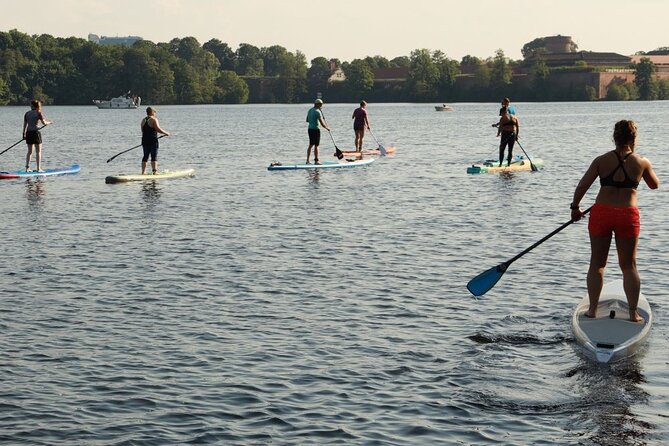 SUP Stand Up Paddle Tour in Berlin with Guide - A quiet pause beside the citadel walls