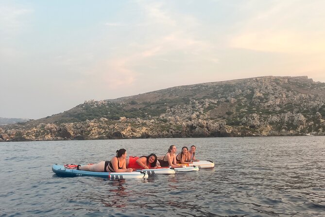 SUP Sunset Paddling to Ta Marija Caves - How demanding is the paddle?