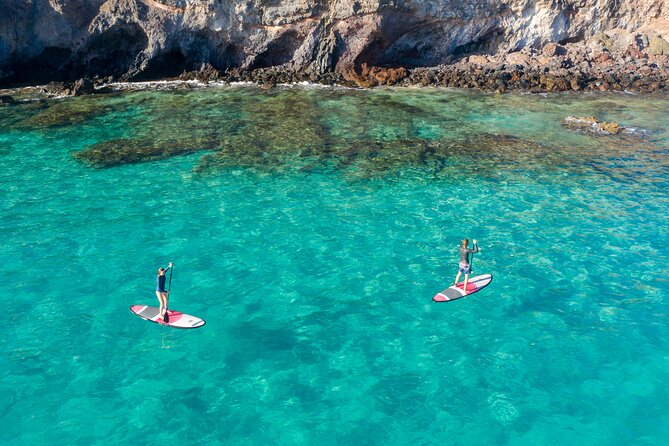 SUP taster course in the picturesque bay of Morro Jable - Paddling, steering, and finding your rhythm