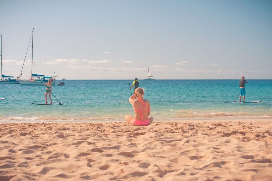 SUP taster course in the picturesque bay of Morro Jable - Is $65 a fair price?