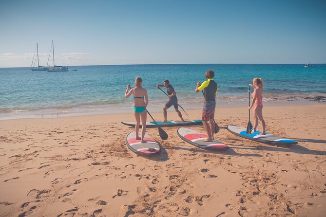 SUP taster course in the picturesque bay of Morro Jable - A short walk to Morro Jable’s bay