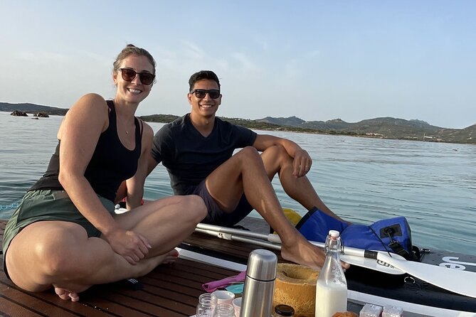 SUP Tour Experience Sunrise or Sunset breakfast or aperitif Olbia - What the $72.41 price means