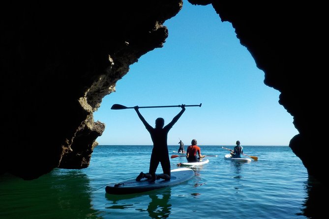 SUP Tour in Algarve Ingrina Caves w/ Snorkeling & Photos Included - What happens during the two hours on water