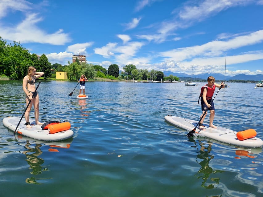 SUP tour on Lake Maggiore: wellness & mindfulness experience - Learning the basics before heading farther out