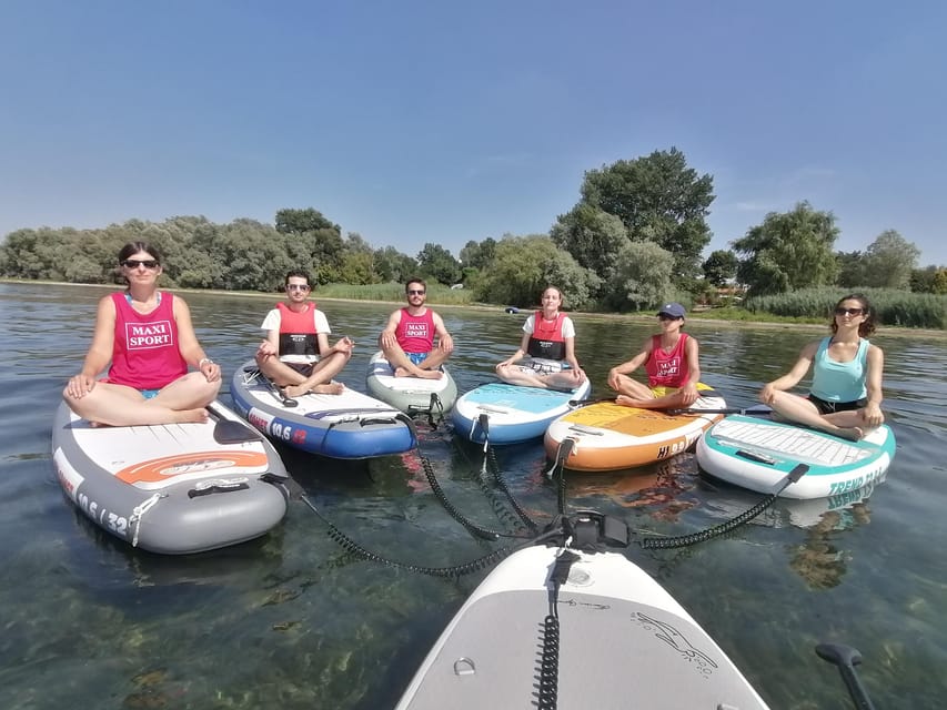 SUP tour on Lake Maggiore: wellness & mindfulness experience - Following the reed bed along Lake Maggiore