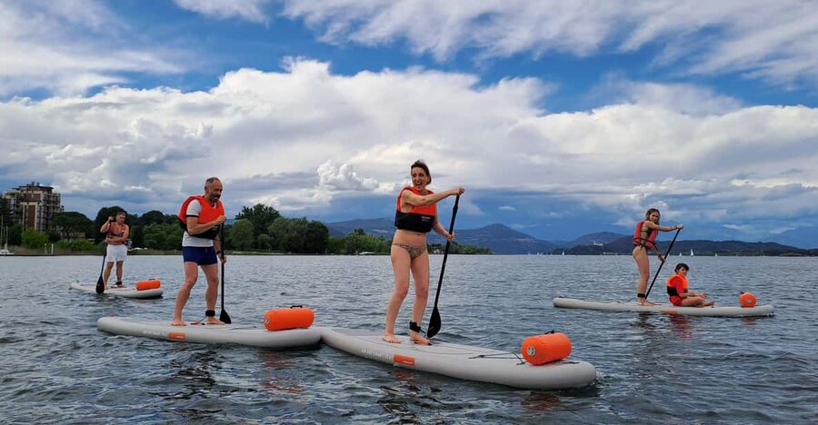 SUP tour on Lake Maggiore: wellness & mindfulness experience - Meditation on a moving board
