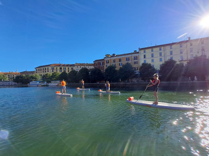 SUPMindfulness on Navigli: wellness experience in Milan - From the Darsena toward Naviglio Grande