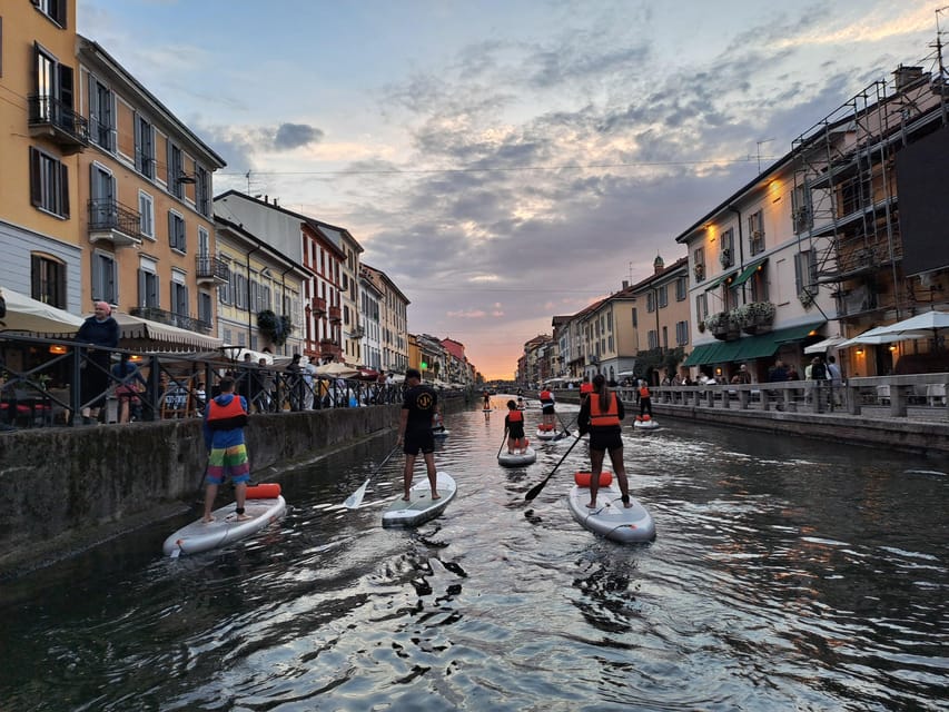 SUPMindfulness on Navigli: wellness experience in Milan - Mindfulness in motion, then meditation on the water