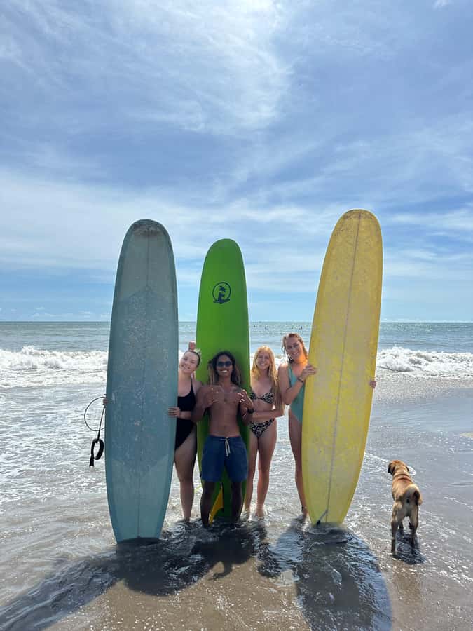 Surf Canggu: Lessons for Beginners & Pros in Bali - Starting beside the beach at Warung The Paluh