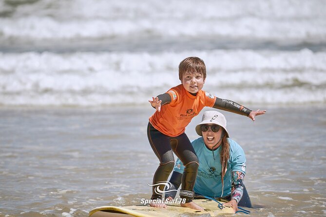 Surf Courses In Peniche and Baleal Portugal - A first surf lesson on Baleal Beach