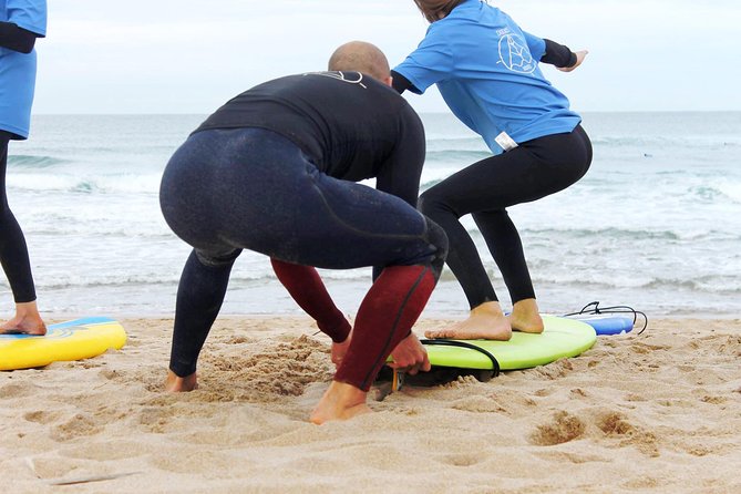 Surf Experience in Cascais, Lisbon - Entering the Atlantic with an instructor watching