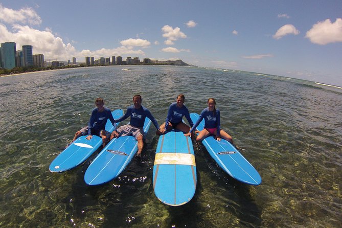 Surf HNL: Ala Moana Surf Lessons!!! - Your 8 a.m. start and equipment fitting