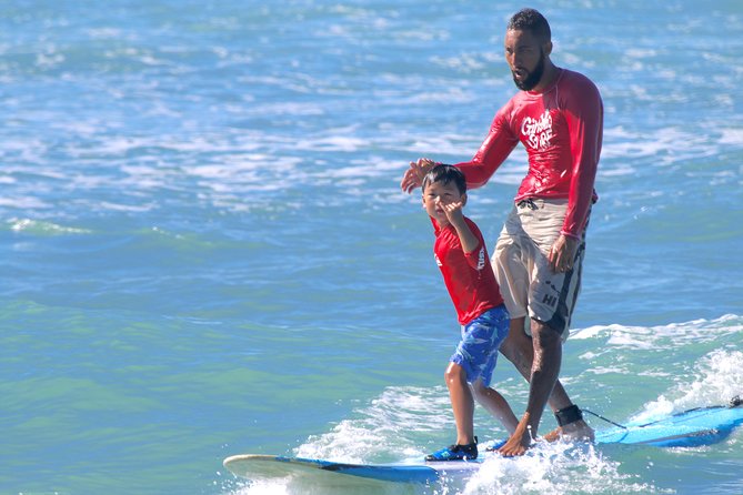 Surf HNL: Surf Lessons near Ko'olina!!!!! - Why the four-student limit matters