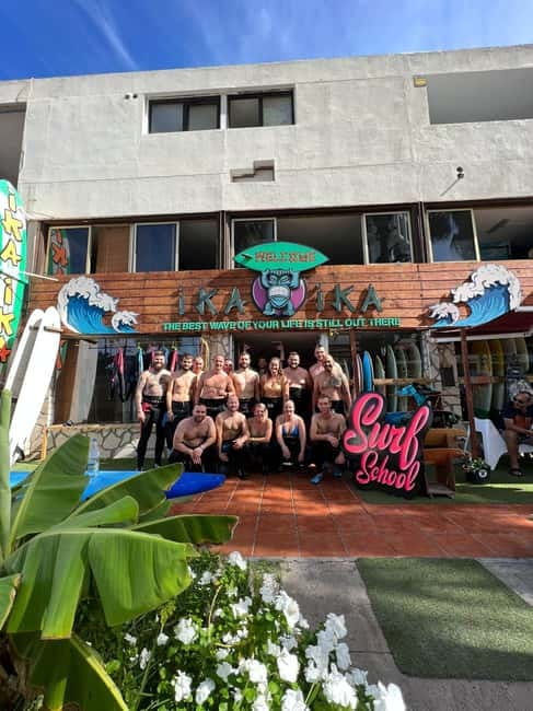 Surf in Tenerife – Photos Included & Stand Up From Day One - Into the water with an instructor nearby
