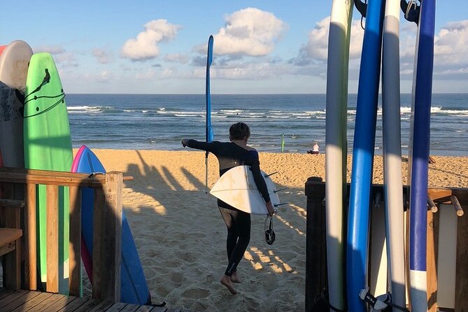 Surf lesson 1h30 South of Messanges - What happens during the 90-minute lesson